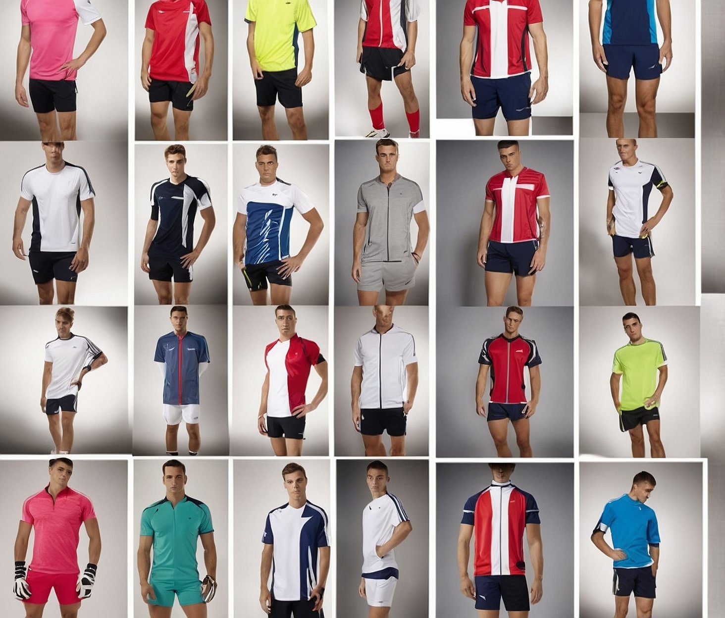 Selección de ropa deportiva